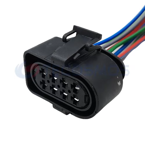 Waterproof Wire Connector Cable Harness Automotive Enclosure Connector for Volkswagen Audi 8pin Female 3A0973834... - image 3